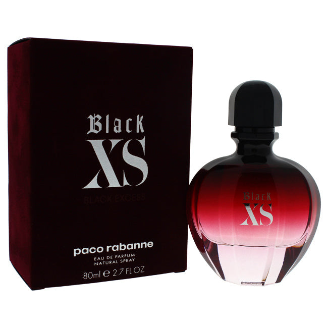 Paco Rabanne Black XS by Paco Rabanne for Women - 2.7 oz EDP Spray