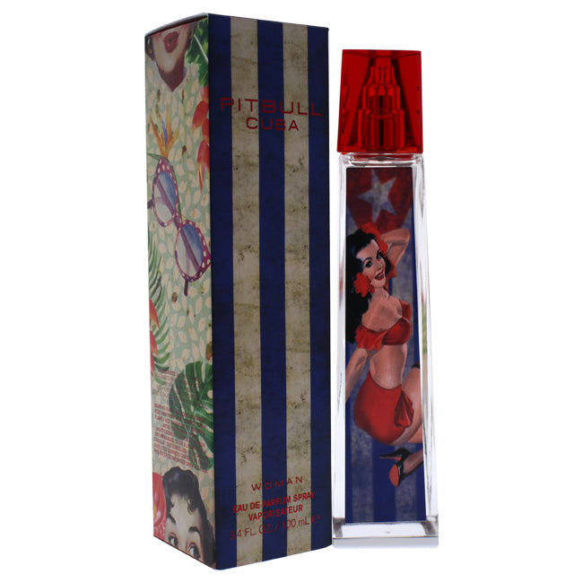 Pitbull Pitbull Cuba by Pitbull for Women - 3.4 oz EDP Spray