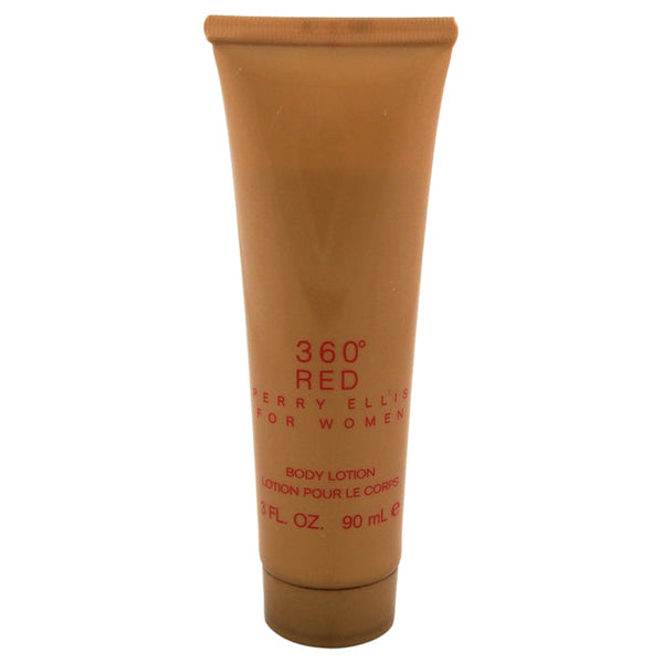 Perry Ellis 360 Red by Perry Ellis for Women - 3 oz Body Lotion