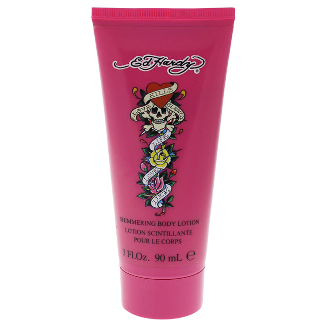 Christian Audigier Ed Hardy by Christian Audigier for Women - 3 oz Body Lotion (Tester)