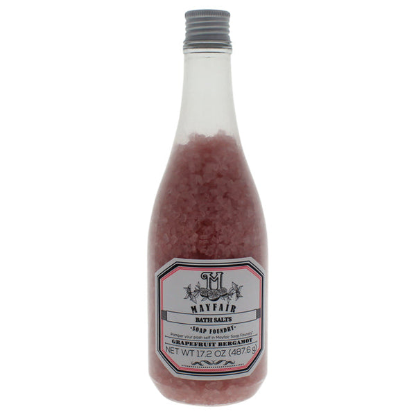 Mayfair Soap Foundry Grapefruit Bergamot Bath Salts by Mayfair for Women - 17.2 oz Bath Salts