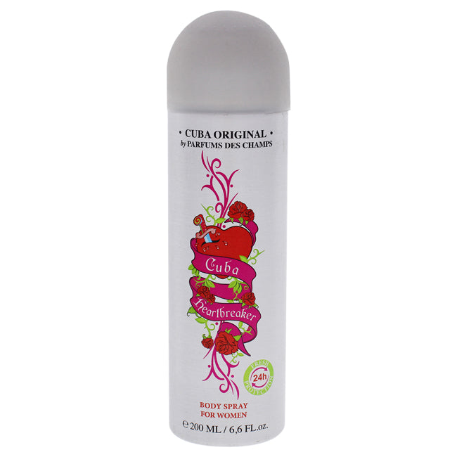 Cuba Cuba Heartbreaker by Cuba for Women - 6.6 oz Body Spray