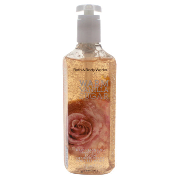 Bath and Body Works Warm Vanilla Sugar by Bath and Body Works for Women - 8 oz Hand Soap