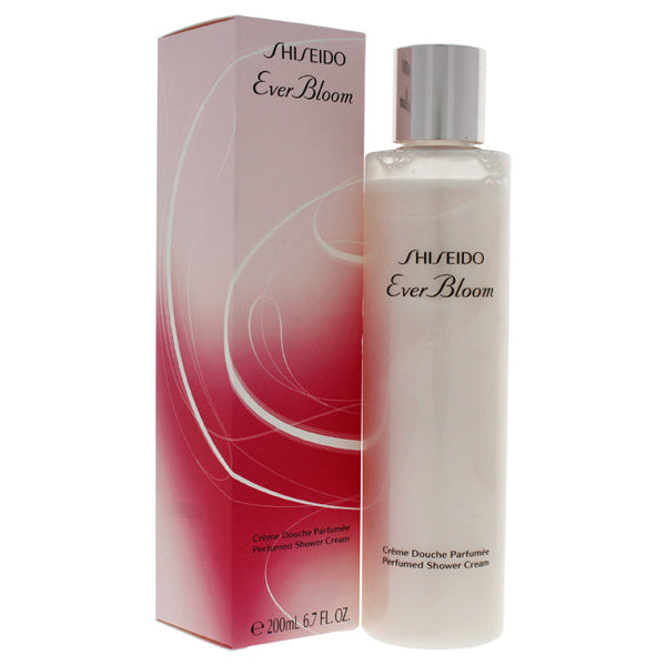 Shiseido Ever Bloom Perfumed Shower Cream by Shiseido for Women - 6.7 oz Shower Cream