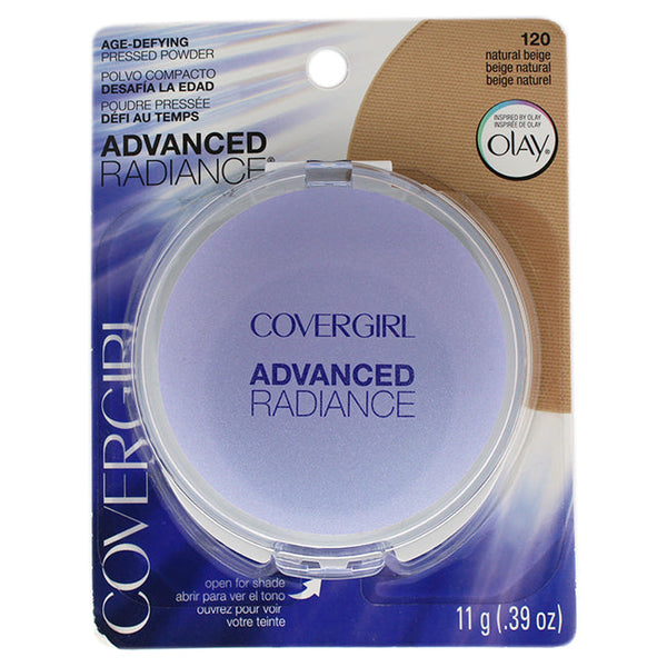 CoverGirl Advanced Radiance Age-Defying Pressed Powder - # 120 Natural Beige by CoverGirl for Women - 0.39 oz Powder