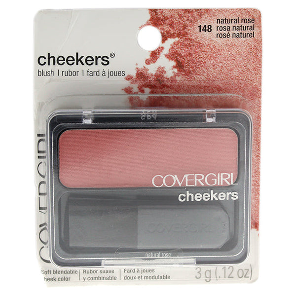 CoverGirl Cheekers Blush - # 148 Natural Rose by CoverGirl for Women - 0.12 oz Blush