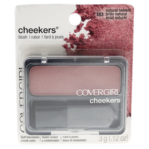 CoverGirl Cheekers Blush - # 183 Natural Twinkle by CoverGirl for Women - 0.12 oz Blush