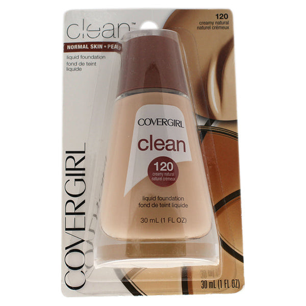 CoverGirl Clean Liquid Foundation - # 120 Creamy Natural by CoverGirl for Women - 1 oz Foundation