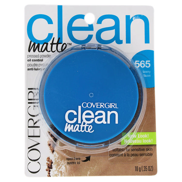 CoverGirl Clean Matte Pressed Powder - # 565 Tawny by CoverGirl for Women - 0.35 oz Powder