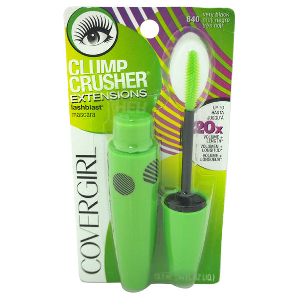 CoverGirl Clump Crusher Extensions Mascara - # 840 Very Black by CoverGirl for Women - 0.44 oz Mascara