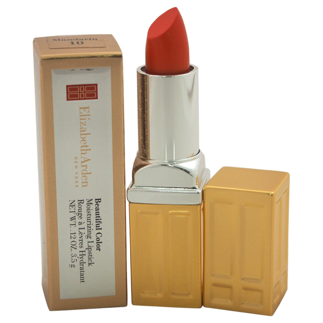 Elizabeth Arden Beautiful Color Moisturizing Lipstick - # 10 Mandarin by Elizabeth Arden for Women - 0.12 oz Lipstick