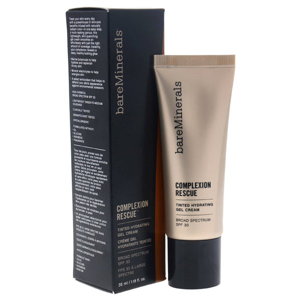 bareMinerals Complexion Rescue Tinted Hydrating Gel Cream SPF 30 - 09 Chestnut by bareMinerals for Women - 1.18 oz Foundation