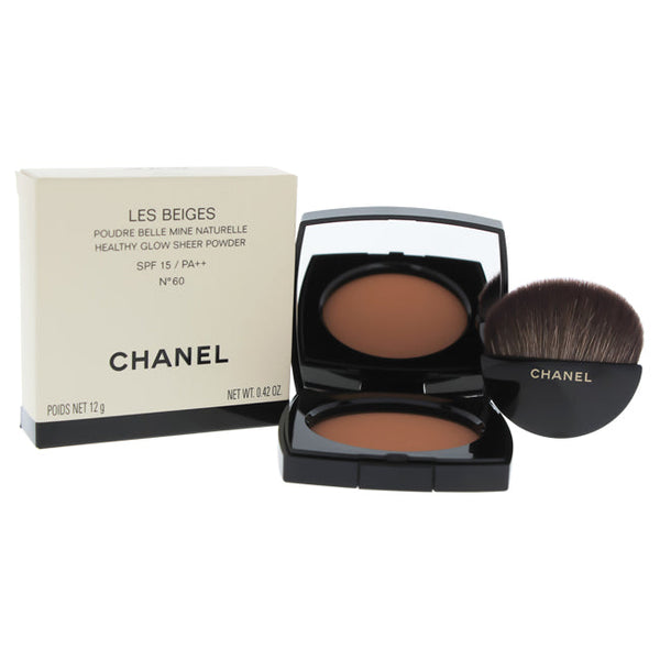 Chanel Les Beiges Healthy Glow Sheer Powder SPF 15 - 60 by Chanel for Women - 0.42 oz Powder