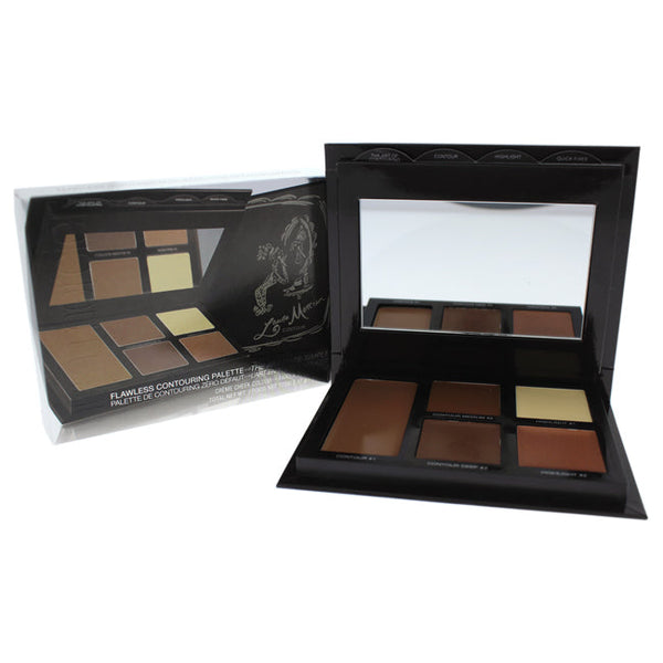 Laura Mercier Flawless Contouring Palette by Laura Mercier for Women - 1 Pc Palette 4 x 0.1oz Contour Medium #2, Contour Deep #3, Highlight #1, Highlight #2, 0.17oz Creme Cheek Colour Contour #1