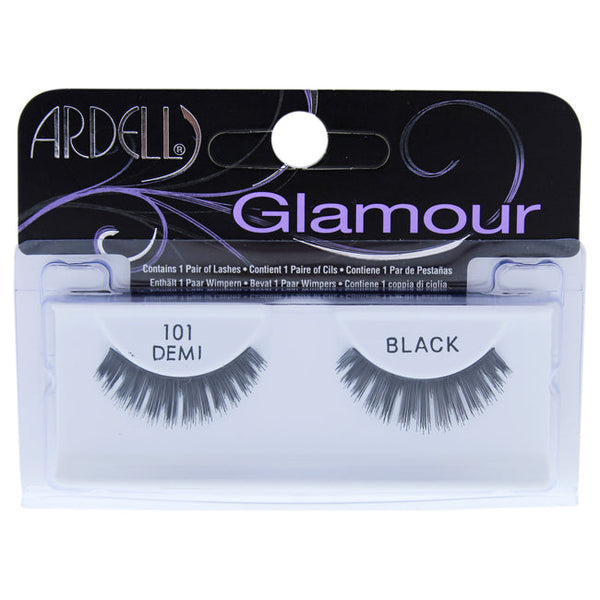 Ardell Glamour Lashes - # 101 Black by Ardell for Women - 1 Pair Eyelashes