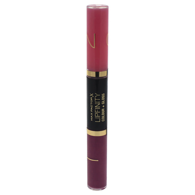 Max Factor Lipfinity Colour and Gloss - 650 Lingering Pink by Max Factor for Women - 2 x 3 ml Lip Gloss