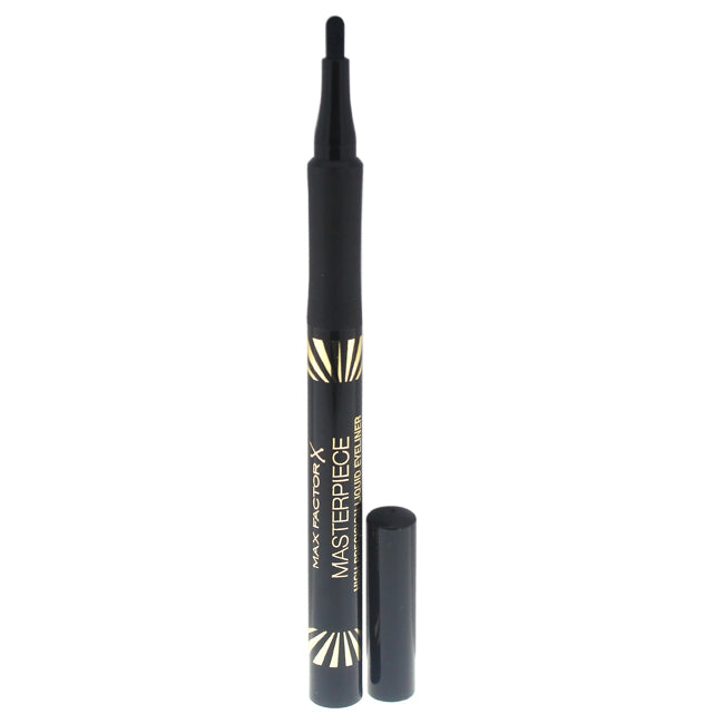 Max Factor Masterpiece Liquid Eyeliner Velvet Black Porcelain 030 by Max Factor for Women - 0.001 oz Eyeliner