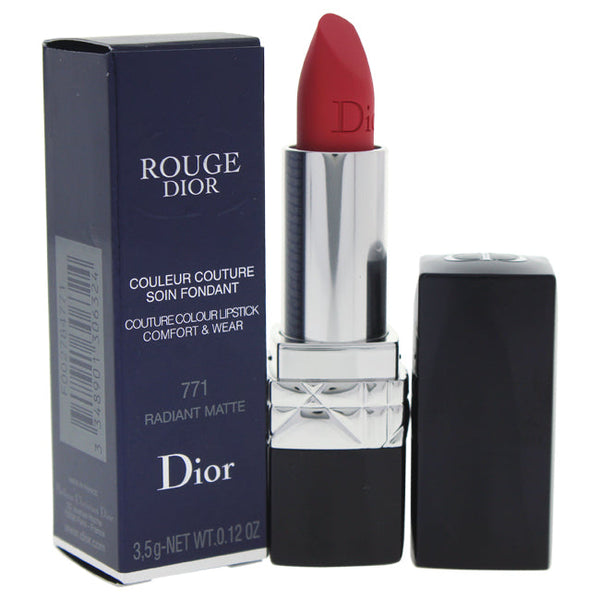 Christian Dior Rouge Dior Couture Colour Comfort & Wear Lipstick - # 771 Radiant Matte by Christian Dior for Women - 0.12 oz Lipstick