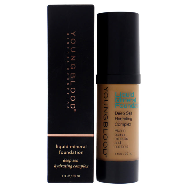 Youngblood Liquid Mineral Foundation - Tahitian Sun by Youngblood for Women - 1 oz Foundation