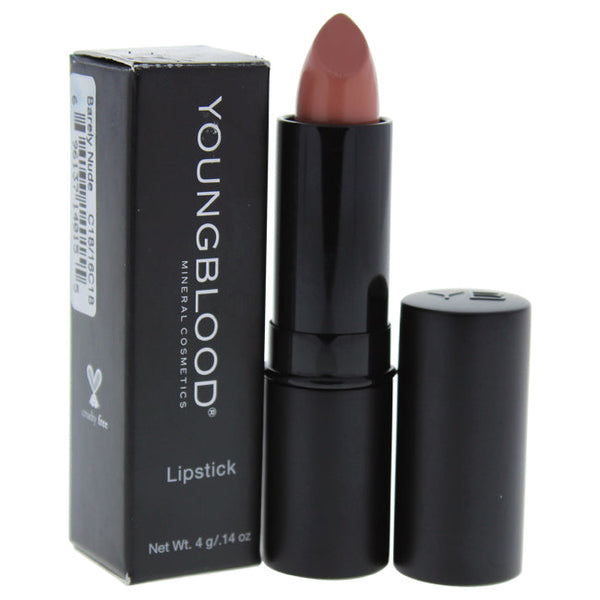 Youngblood Mineral Creme Lipstick - Barely Nude by Youngblood for Women - 0.14 oz Lipstick