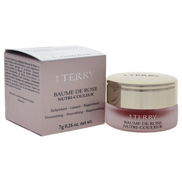 By Terry Baume De Rose Nutri-Couleur - 3 Cherry Bomb by By Terry for Women - 0.24 oz Lip Balm