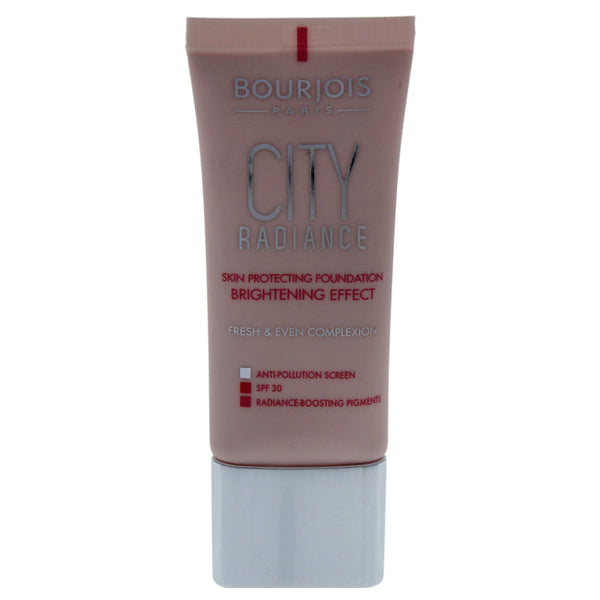 Bourjois City Radiance Skin Protecting Foundation SPF 30 - # 02 Vanilla by Bourjois for Women - 1 oz Foundation