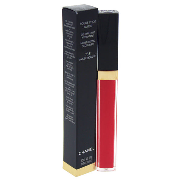 Chanel Rouge Coco Gloss Moisturizing Glossimer - # 738 Amuse-Bouche by Chanel for Women - 0.19 oz Lip Gloss