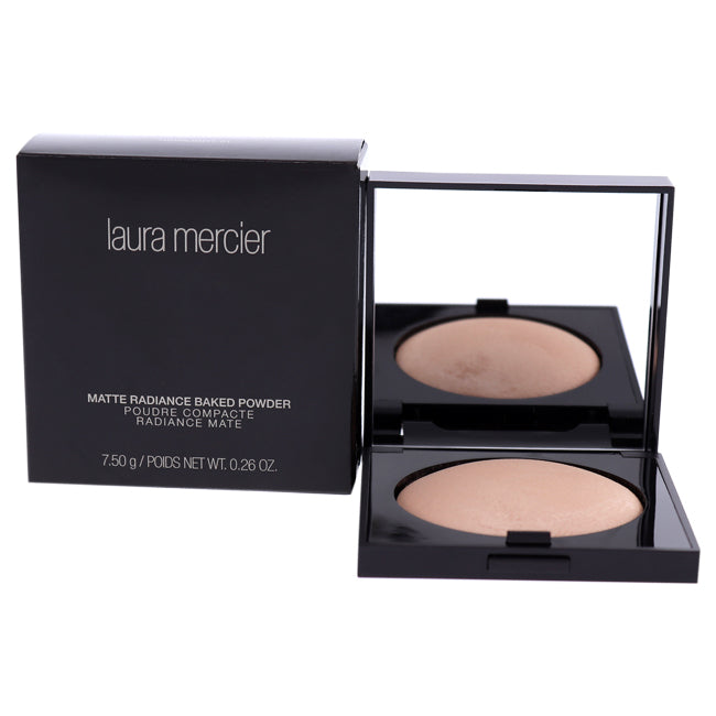 Laura Mercier Matte Radiance Baked Powder - Highlight - 01 Golden Nude by Laura Mercier for Women - 0.26 oz Powder