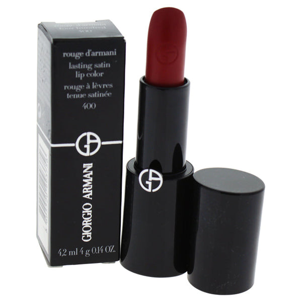 Giorgio Armani Rouge DArmani Lasting Satin Lipcolor - # 400 Four Hundred by Giorgio Armani for Women - 0.14 oz Lipstick