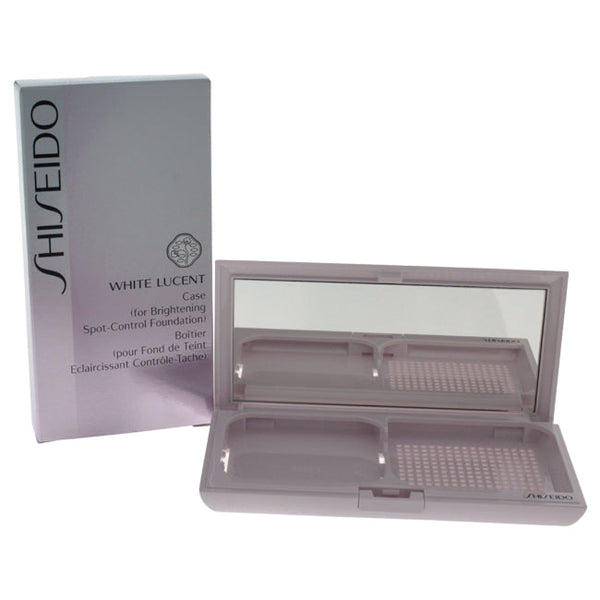 Shiseido White Lucent Brightening Spot-Control Foundation Case by Shiseido for Women - 1 Pc Case