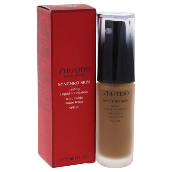 Shiseido Synchro Skin Lasting Liquid Foundation SPF 20 - # 6 Golden by Shiseido for Women - 1 oz Foundation