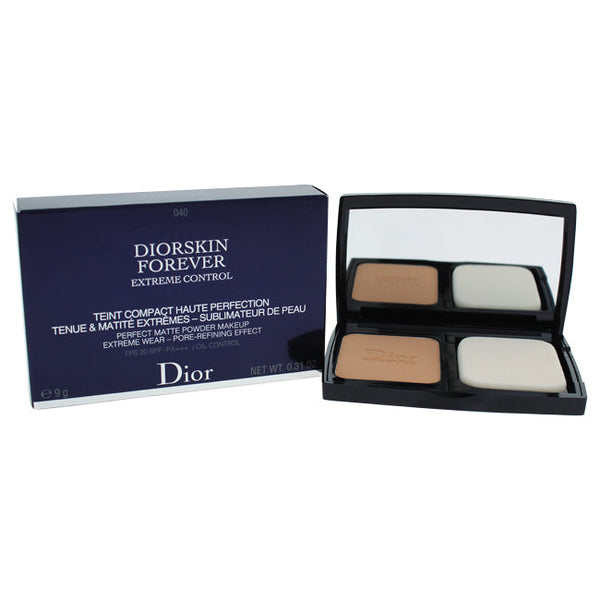 Christian Dior Diorskin Forever Extreme Control Matte Powder Makeup SPF20 # 040 Honey Beige by Christian Dior for Women - 0.31 oz Foundation