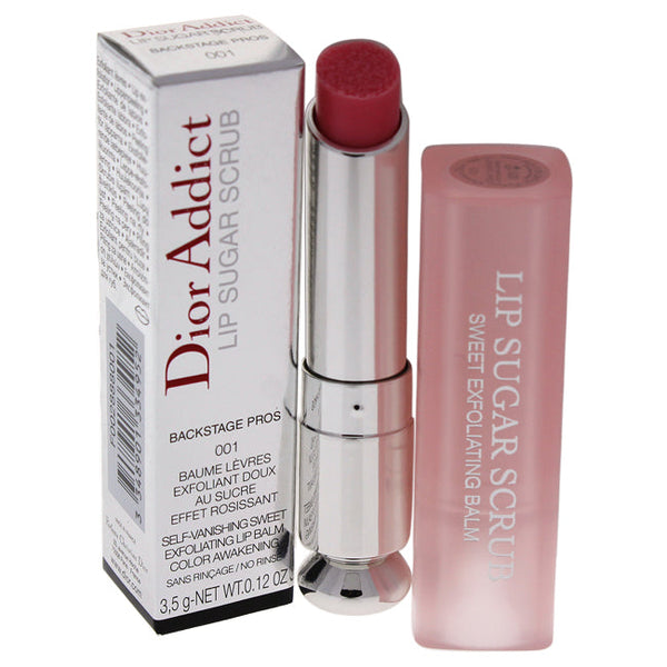 Christian Dior Dior Addict Lip Sugar Scrub Exfoliating Lip Balm - # 001 by Christian Dior for Women - 0.12 oz Lipstick