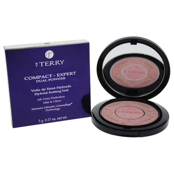 By Terry Compact Expert Dual Powder - # 2 Rosy Gleam by By Terry for Women - 0.17 oz Compact