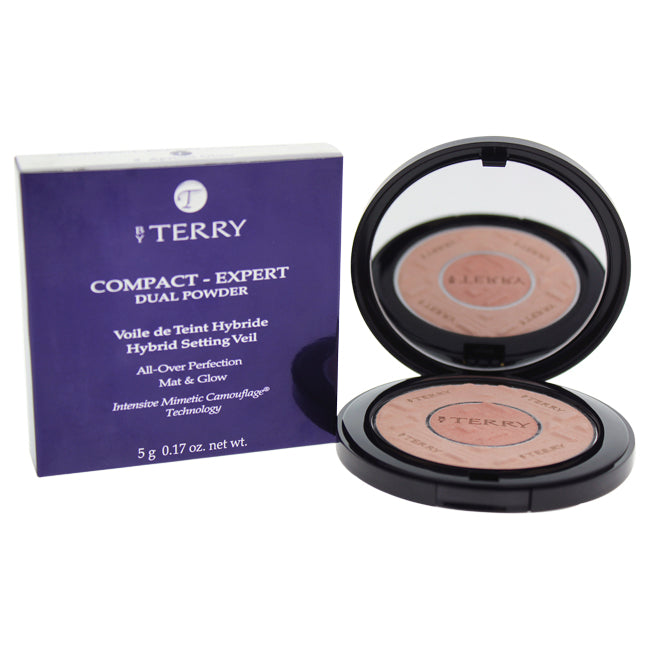 By Terry Compact Expert Dual Powder - # 3 Apricot Glow by By Terry for Women - 0.17 oz Compact