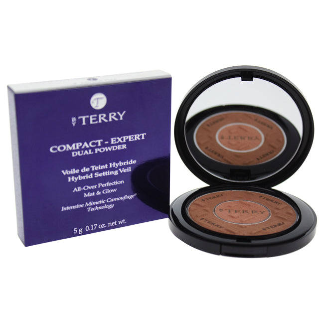 By Terry Compact Expert Dual Powder - # 8 Mocha Fizz by By Terry for Women - 0.17 oz Compact