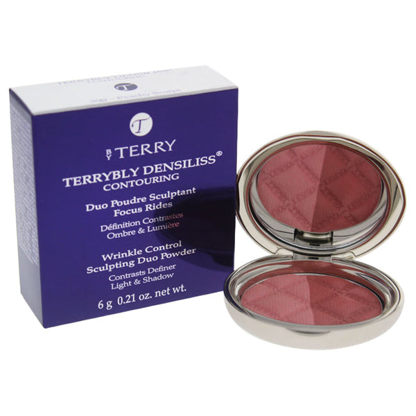 By Terry Terrybly Densiliss Contouring Duo Powder - # 300 Peachy Sculpt by By Terry for Women - 0.21 oz Blush