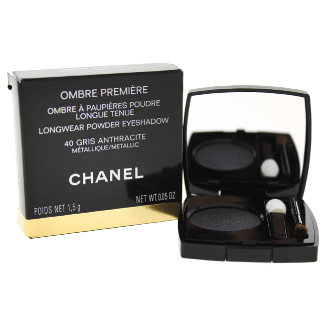 Chanel Ombre Premiere Longwear Powder Eyeshadow - 40 Gris Anthracite by Chanel for Women - 0.05 oz Eyeshadow