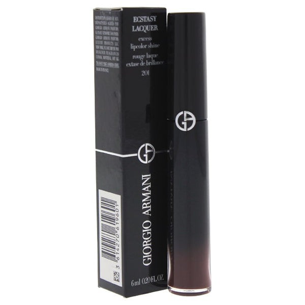 Giorgio Armani Ecstasy Lacquer Excess Lipcolor Shine - # 201 Leather by Giorgio Armani for Women - 0.2 oz Lip Gloss