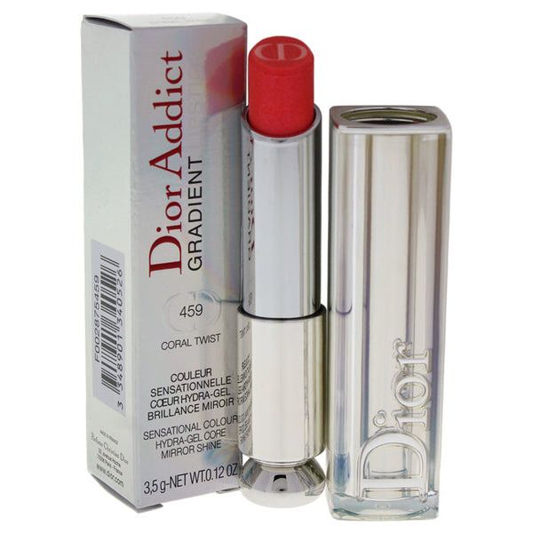 Christian Dior Dior Addict Gradient Lipstick - # 459 Coral Twist by Christian Dior for Women - 0.12 oz Lipstick