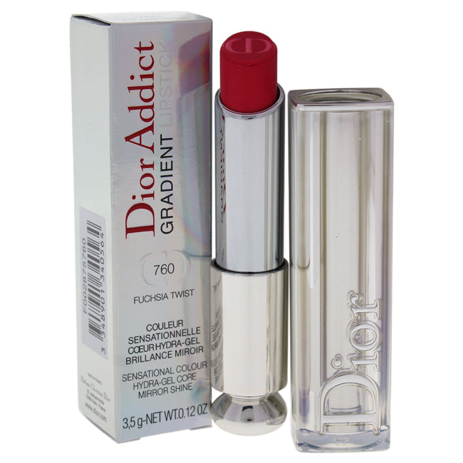 Christian Dior Dior Addict Gradient Lipstick - # 760 Fuchsia Twist by Christian Dior for Women - 0.12 oz Lipstick
