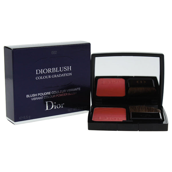 Christian Dior Diorblush Colour Gradation - # 002 Coral Twist by Christian Dior for Women - 0.22 oz Blush