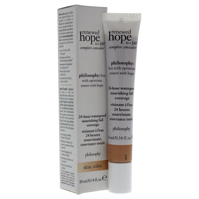 Philosophy Renewed Hope In Jar Complete Concealer Waterproof - # 5.5 Beige by Philosophy for Women - 0.34 oz Concealer
