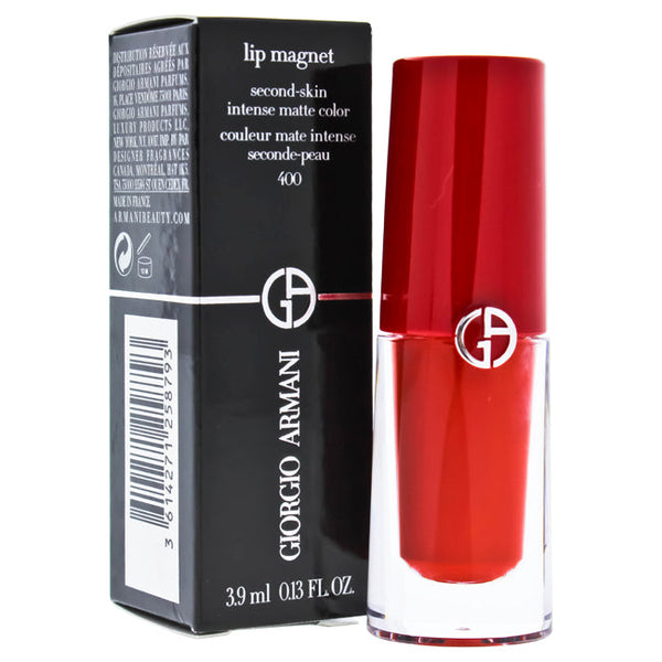 Giorgio Armani Lip Magnet Second-Skin Intense Matte - # 400 Four Hundred For All by Giorgio Armani for Women - 0.13 oz Lipstick