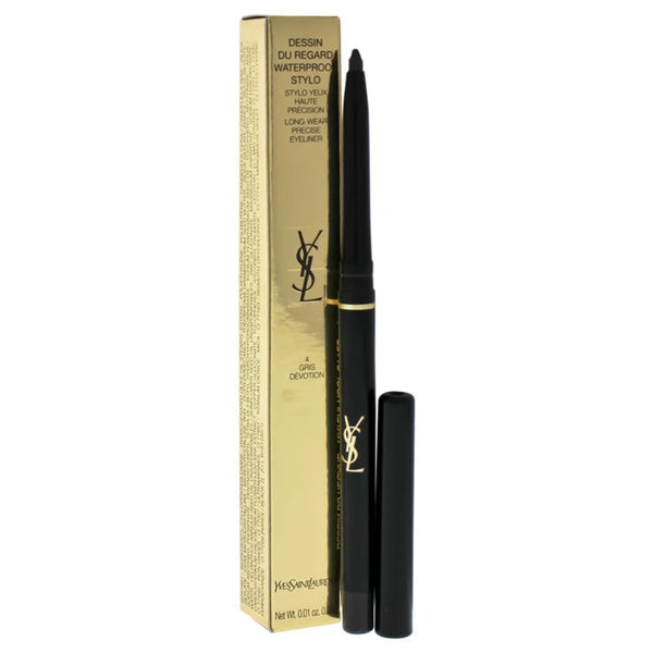 Yves Saint Laurent Dessin Du Regard Waterproof Stylo Eyeliner - 04 Gris Devotion by Yves Saint Laurent for Women - 0.01 oz Eyeliner