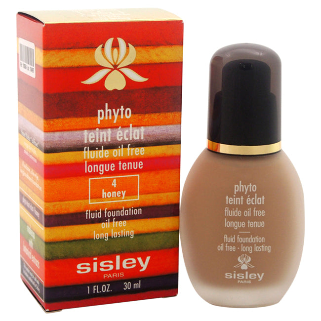 Sisley Phyto Fluid Foundation Oil Free - 4 Honey by Sisley for Women - 1 oz Foundation