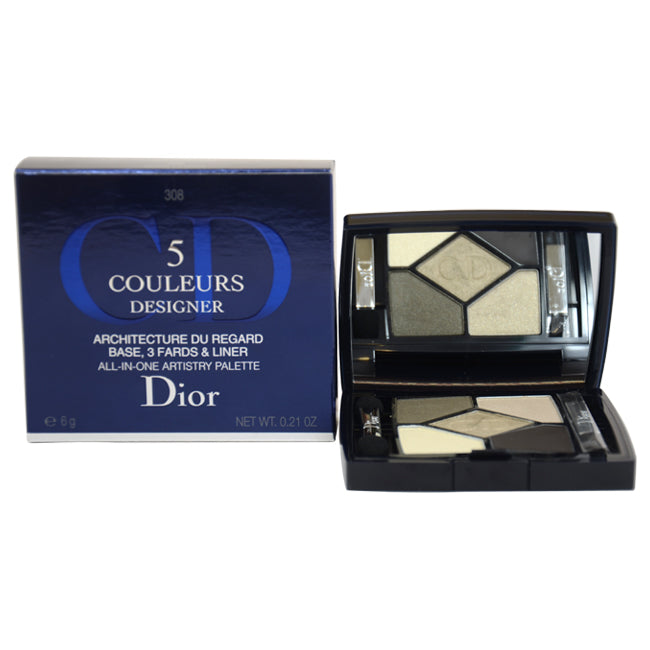 Christian Dior Dior 5 Couleurs All-In-One Artistry Palette - # Khaki Design by Christian Dior for Women - 0.21 oz Palette