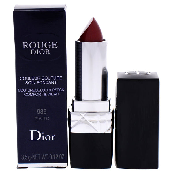 Christian Dior Rouge Dior Couture Colour Voluptuous Care - # 988 Rialto by Christian Dior for Women - 0.12 oz Lipstick