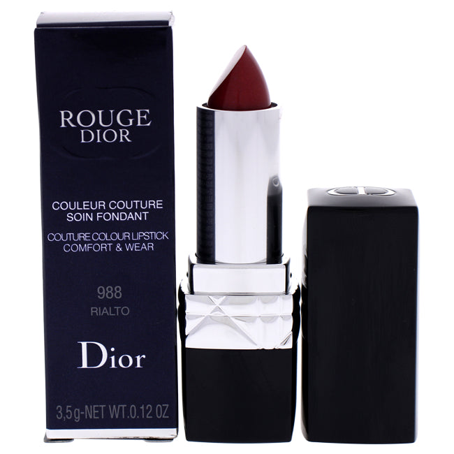 Christian Dior Rouge Dior Couture Colour Voluptuous Care - # 988 Rialto by Christian Dior for Women - 0.12 oz Lipstick