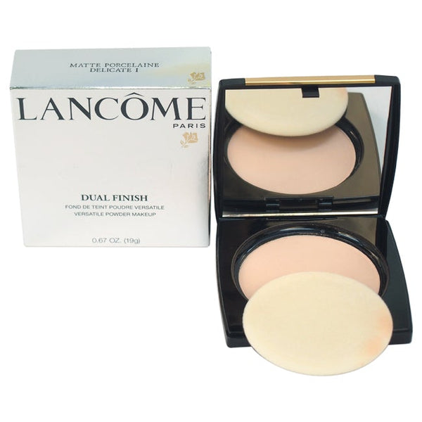 Lancome Dual Finish Versatile Powder Makeup - # Matte Porcelaine Delicate I by Lancome for Women - 0.67 oz Powder